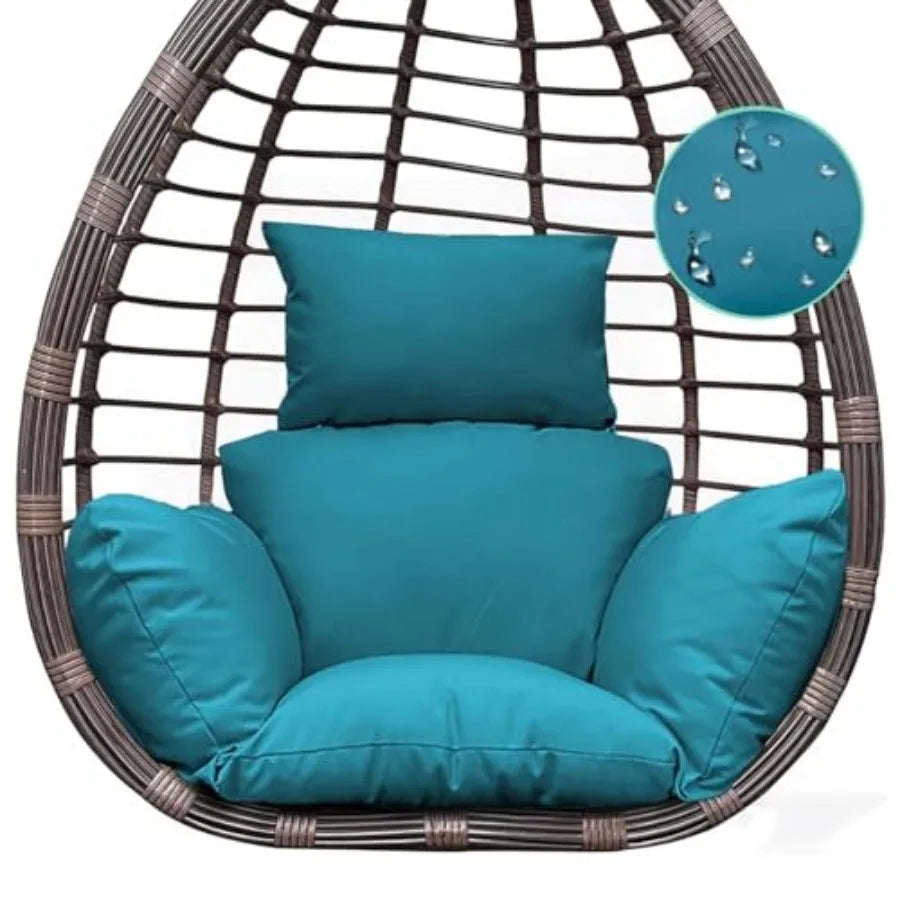 Egg Chair Cushion For Indoor Outdoor Hanging Chair