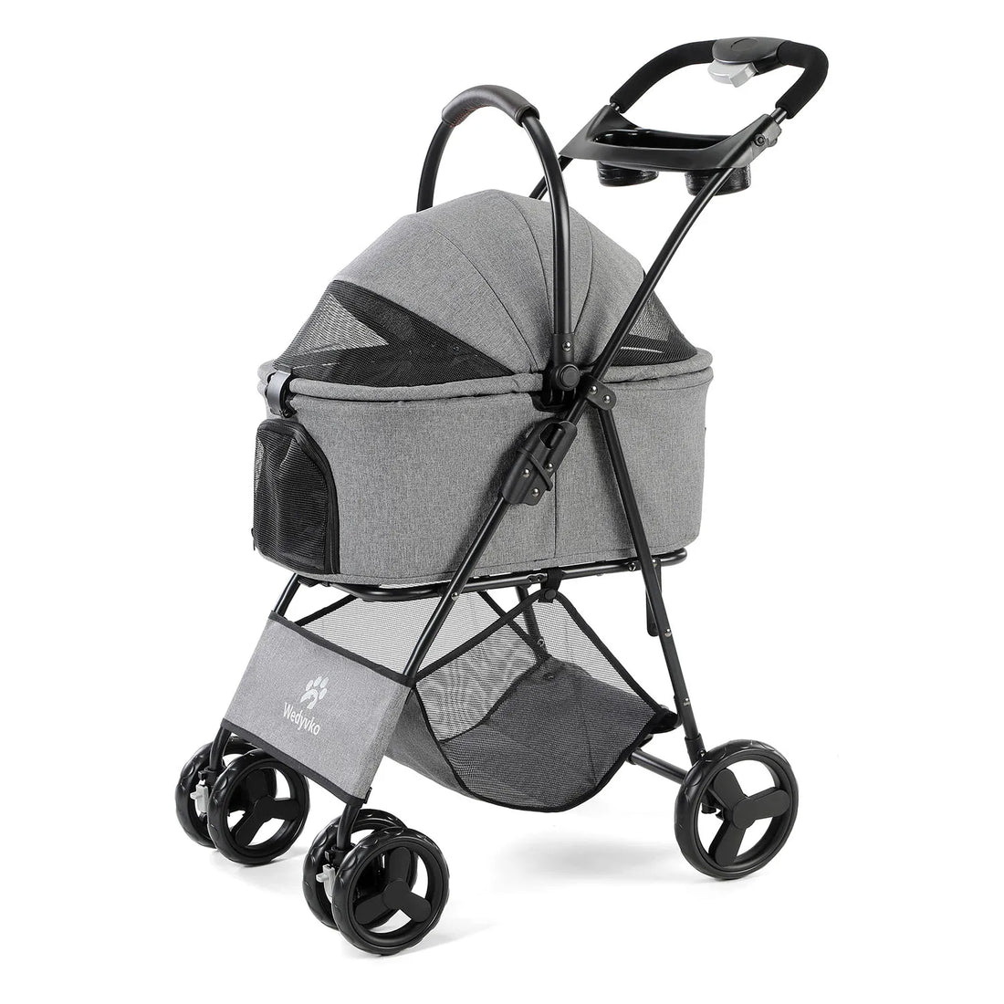 Pet Stroller 3 In 1 With Removable Carrier All Terrain