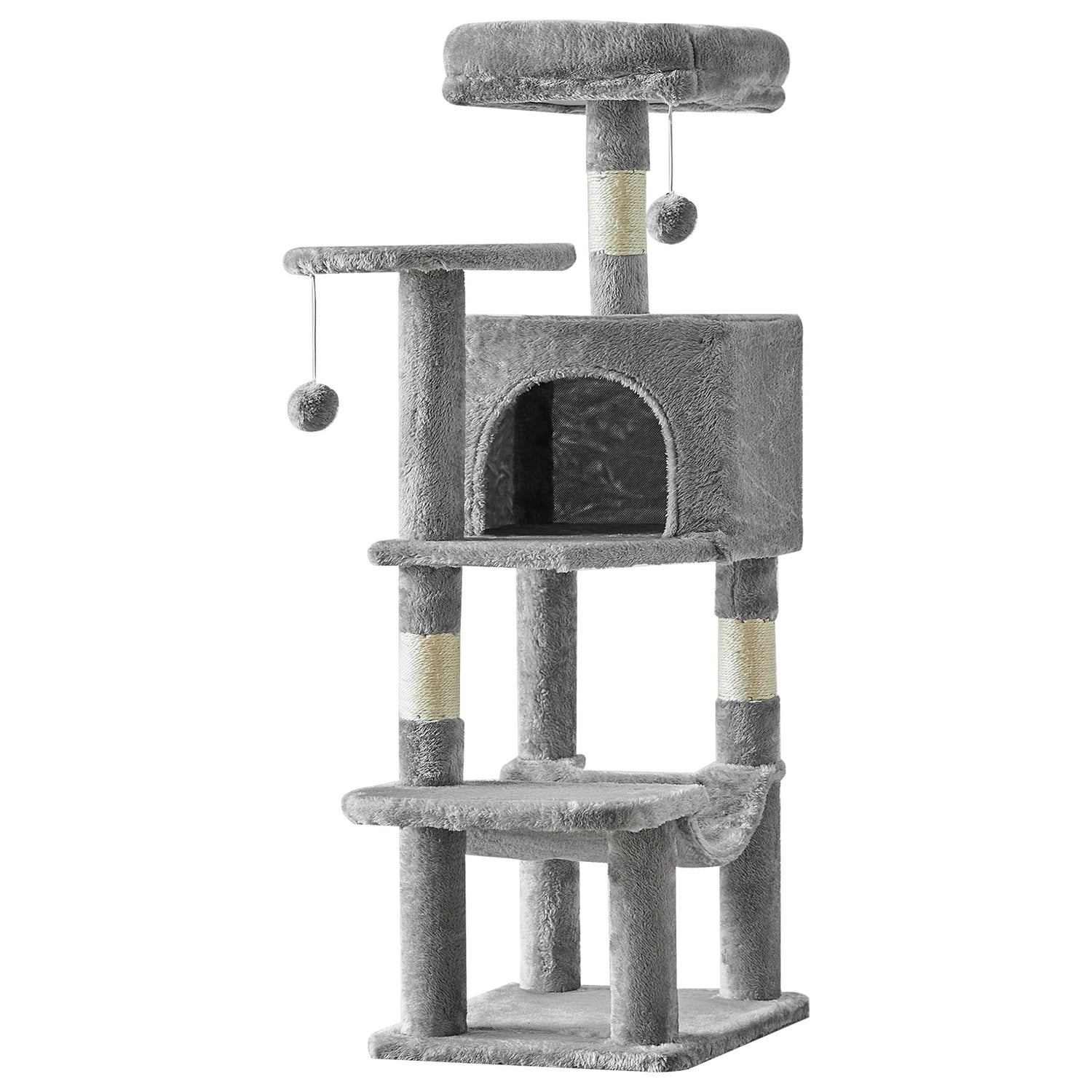 JHK Cat Tree Tower For Indoor MultiCat Scratching Posts