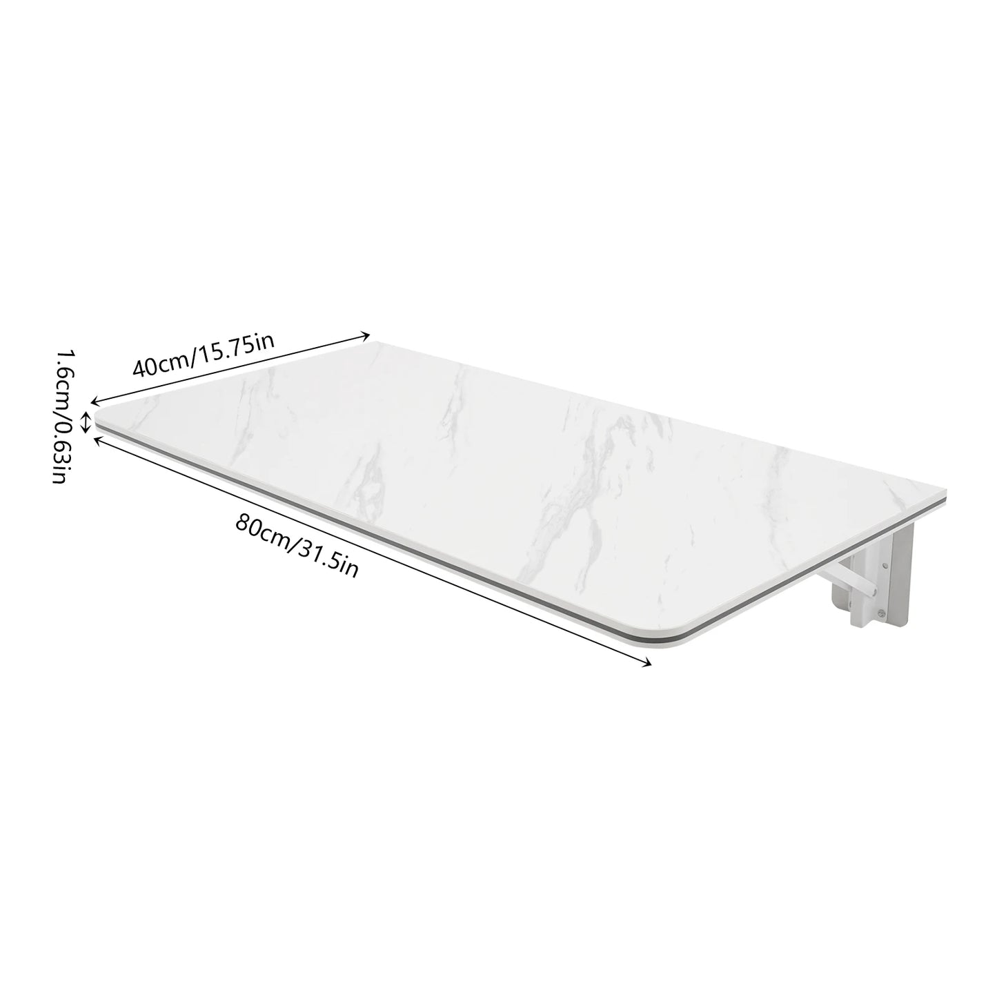 Folding Wall Desk Wall Mounted Foldable Table For Small Kitchen