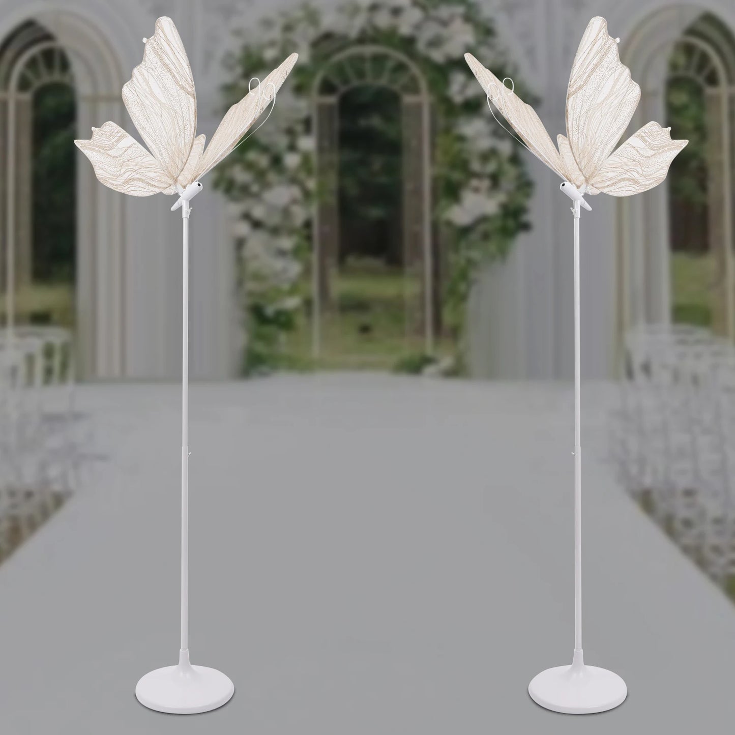 Butterfly LED Floor Lamp Romantic Hanging Light For Weddings