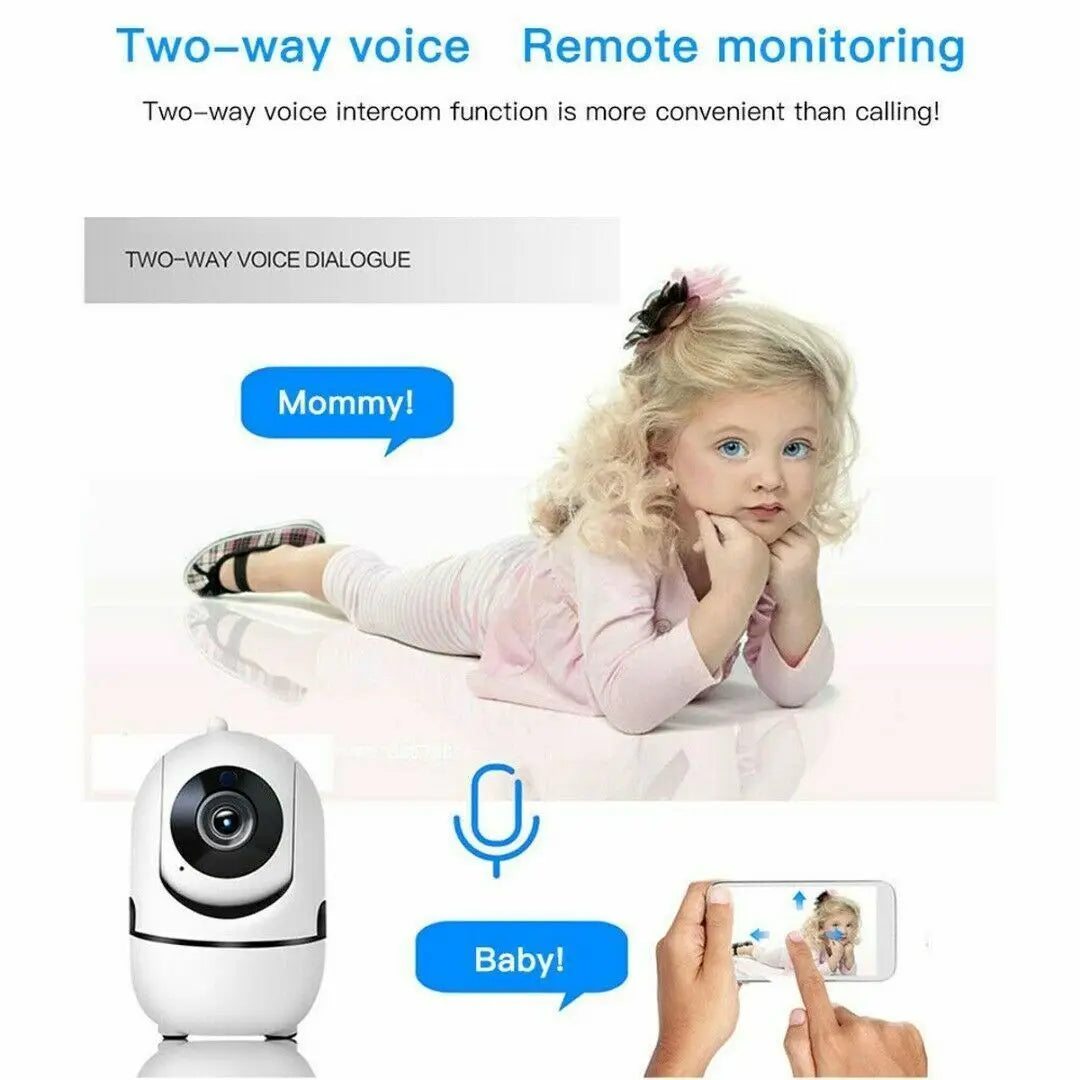 1080P WiFi Indoor Home Security Camera Night Vision