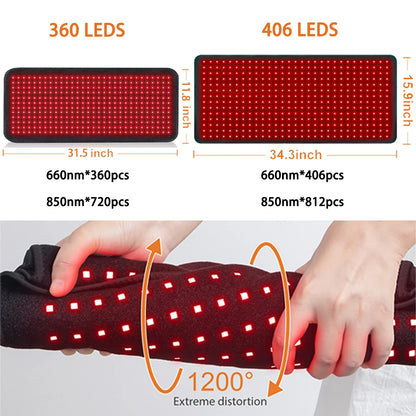 Astarexin LED Red Light Therapy Heating Mat Relieves Pain