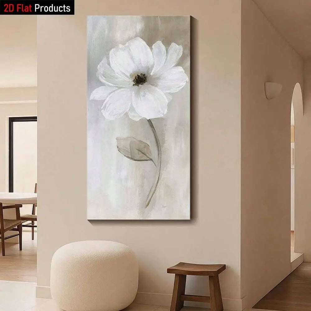 XMSJ Flower Canvas Art Print Wall Decor Impressionist Style