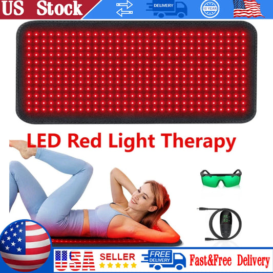 Red Light Therapy Mat Infrared LED Pain Relief Pad
